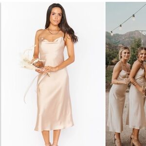 Show me your MuMu Veronica Cowl Bridesmaid Dress (M)